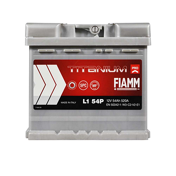 Автомобільний акумулятор Fiamm Titanium Pro 54Аh 520А R+ (L1)