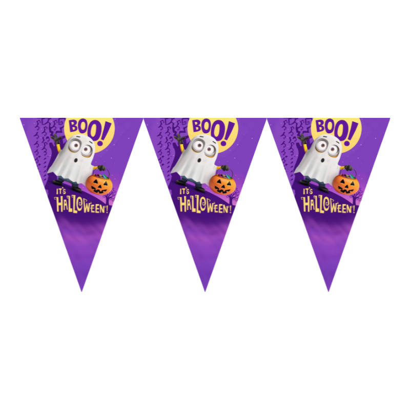 "Boo" - Вимпел Трикутники, 15 прапорців., фото 1