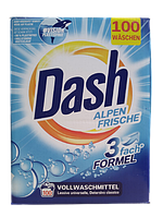 Пральний порошок Dash Alpen Frische 6 кг (100 прань) Німеччина