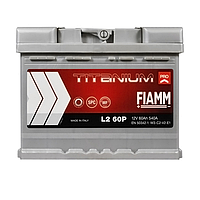 Автомобильный аккумулятор Fiamm Titanium Pro 60Аh 540А L+ (L2)