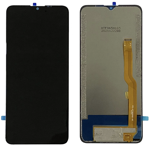 Дисплей (екран) для Oukitel C25 + тачскрин, чорний, оригінал (54), фото 1