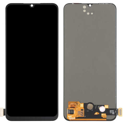 Дисплей (екран) для Vivo V21 4G/V20 SE/Y70 + тачскрин, чорний, Amoled, оригінал (54) з розбирання, фото 1