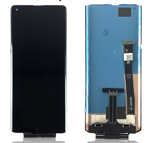 Дисплей (екран) для Motorola XT2061-3 Moto Edge Plus/XT2063-3 Moto Edge + тачскрин, чорний, OLED, оригінал, фото 1