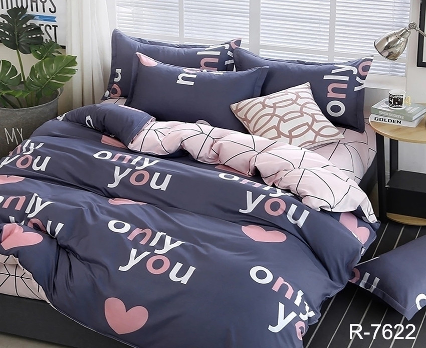 ТМ TAG Комплект постільної білизни з компаньйоном R7622, фото 1