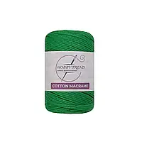 Хлопковый шнур для вязания Hobby Trend 240-260 г, 240-260 м, 2 мм, цвет Зеленый