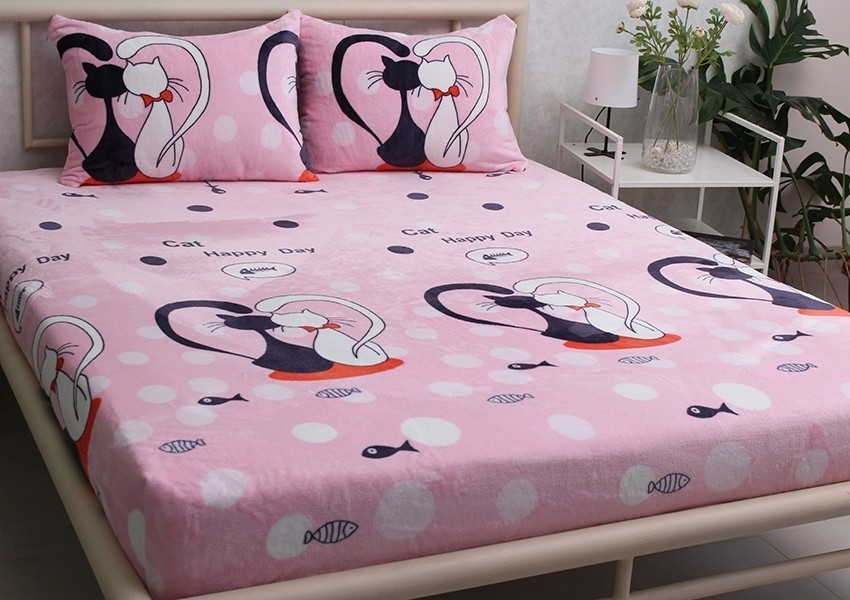 Простирадло на гумці (160х200х20) ALM1909, фото 1