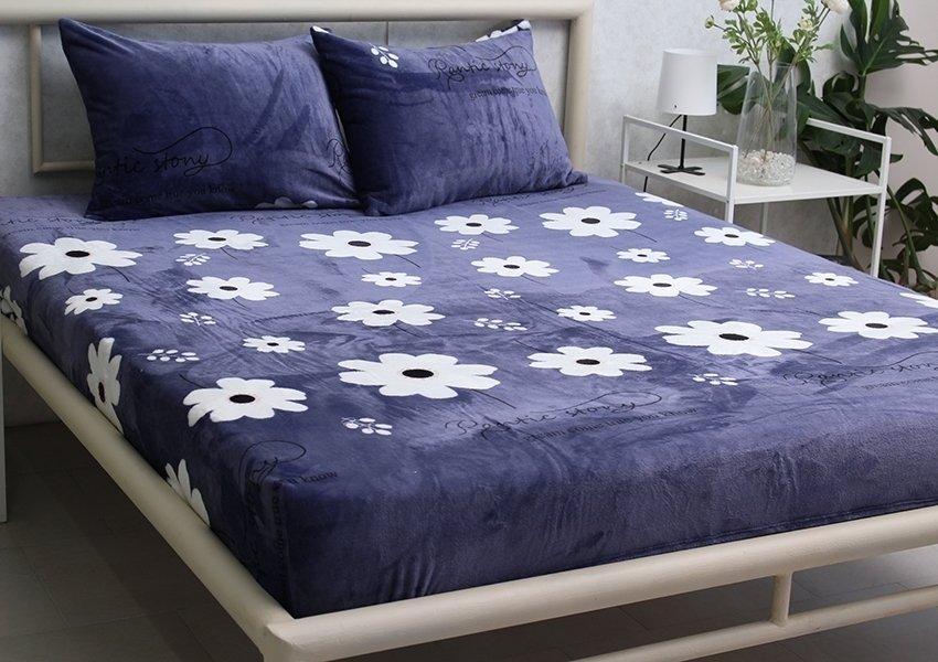 Простирадло на гумці + наволочки (160х200х20) ALM1913, фото 1