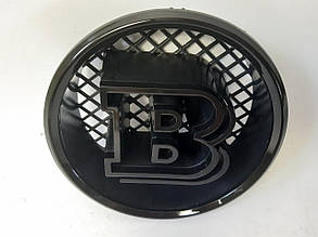 Емблема Brabus у решітку радіатора Mercedes G-class (чорна)