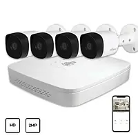 Комплект видеонаблюдения Dahua HD KIT 4x2MP INDOOR-OUTDOOR + HDD 1TB