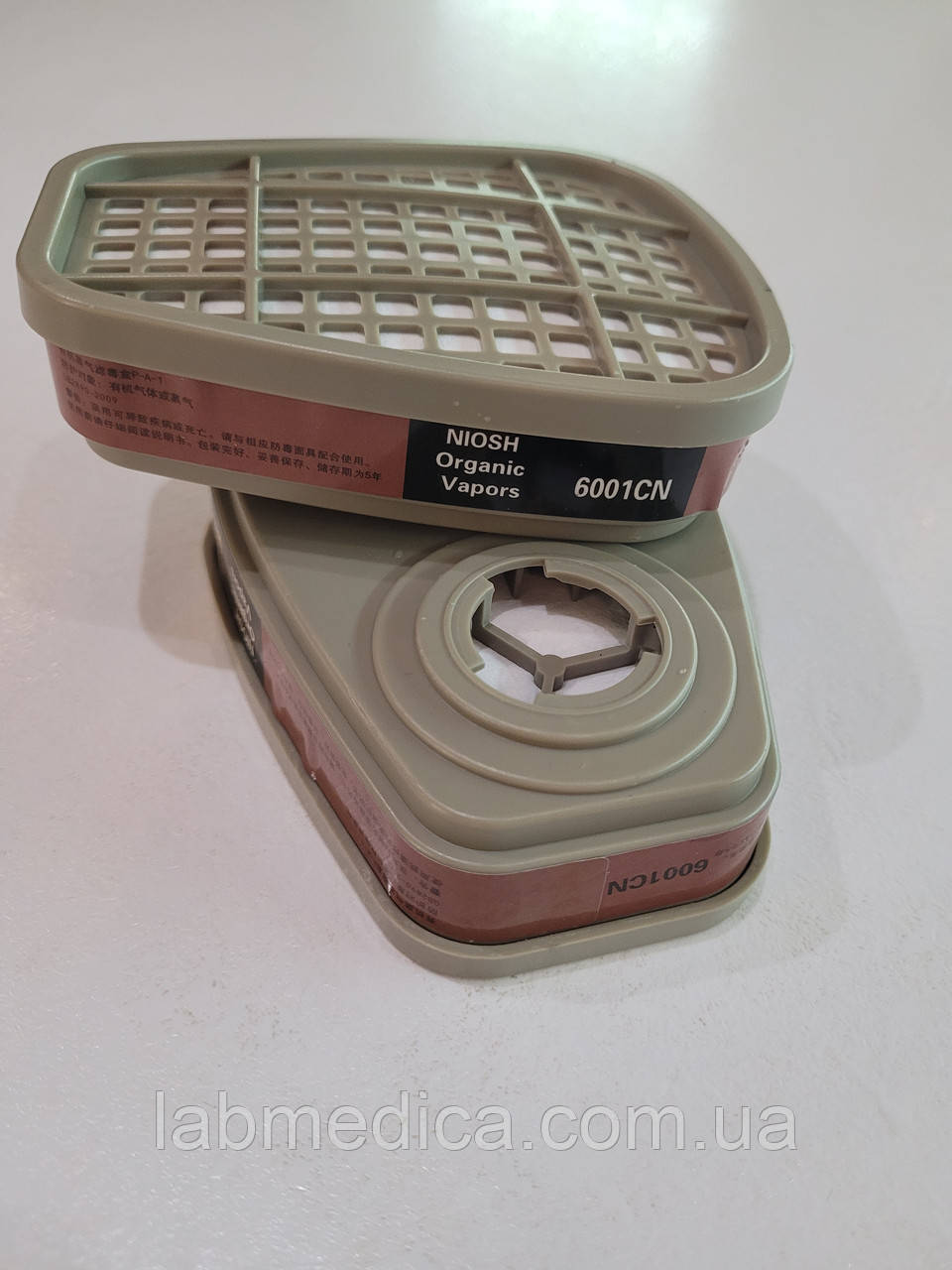 Вугільні фільтри 6001 А1 для маски 6200 для роботи з лаками та фарбами та іншими шкідливими речовинами, фото 1