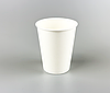 Стакан паперовий 250 мл білий - 50 шт упаковка