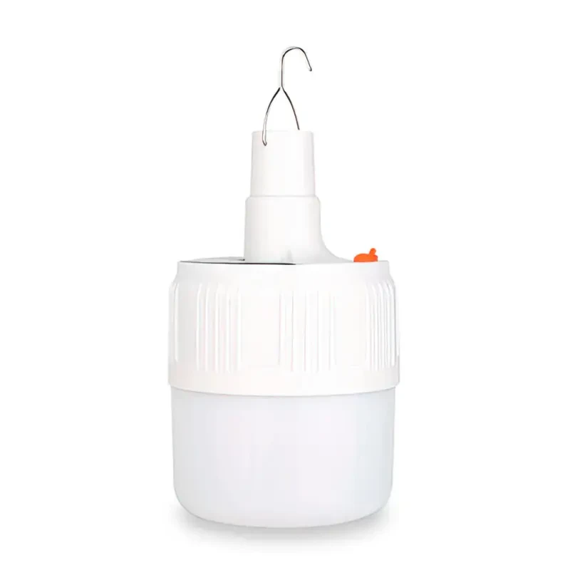Лампочка з гачком акумуляторна для кемпінгу Solar Emergency Charging Lamp, фото 1