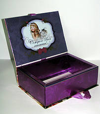 Святкова картонна упаковка до Великодня для цукерок, 150-300г, фото 2