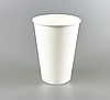 Стакан паперовий 340 мл білий - 50 шт упаковка - 1