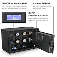 Сейф шкатулка для підзаводу годинників Rothenschild LT-8-B-SPU, фото 7
