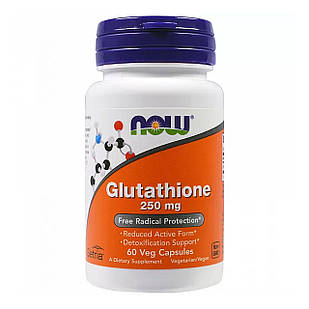 Глутатіон (Glutathione) 250 мг 60 капсул NOW-00096