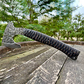 Сокира із загартованої сталі "Марфа" для м'яса та кісток ручного виробу (900 г)