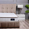 М'яке ліжко Теана з підйомним механізмом 160*200 велюр бежевий, фото 9