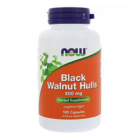 Чорний горіх (Black Walnut) 500 мг 100 капсул