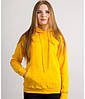 Толстовка жіноча з капюшоном жовта 038-34, фото 4