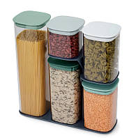 Набір ємностей для сипких Joseph Joseph Podium 5-piece Storage Container Set 6 (5+1) пр 81128