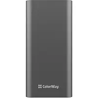 Внешний портативный аккумулятор ColorWay Full 20000mAh Gray 22.5W