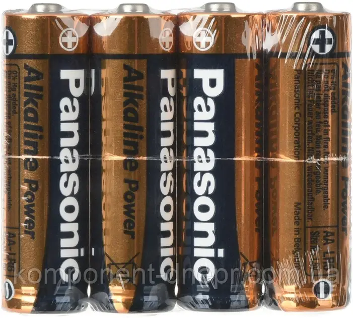 Батарейки Panasonic Alkaline Power лужні AA, фото 1