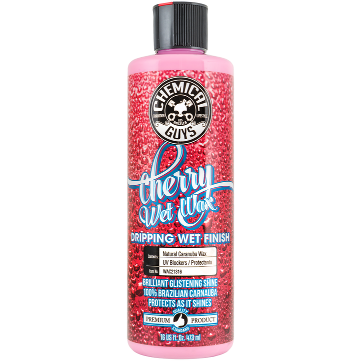 Віск пастоподібний Chemical Guys Cherry Wet Wax Brilliant Glistening Shine Carnauba Wax, 473 мл, фото 1