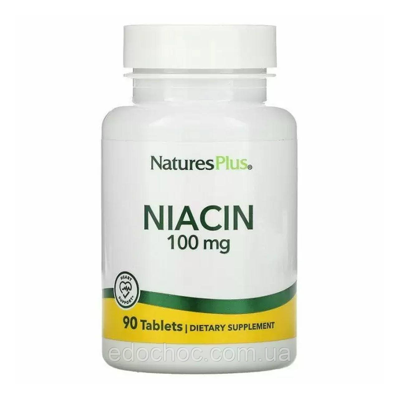 Ніацин (Niacin) 100 мг 90 таблеток NAP-01850