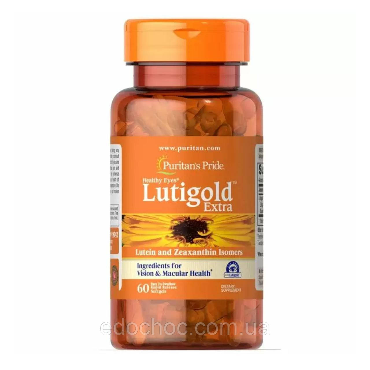 Здорові очі (Healthy Eyes Lutigold Extra) 60 капсул PTP-19342