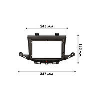 Перехідна рамка 9" Lesko Opel Astra K 2015-2019 (7707) 1 шт, фото 5