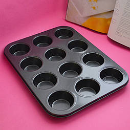 Форма для випічки на 12 кексів d=4,8 см, h=2,8 см