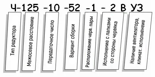 Редуктор Ч - условное обозначение Редуктор Ч купить