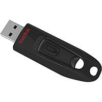 Флешка SanDisk USB 3.0 Ultra 256Gb (130Mb/s) Black