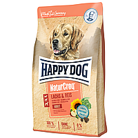 Сухой корм Happy Dog NaturCroq Lachs & Reis для взрослых собак всех пород (лосось и рис), 11 кг