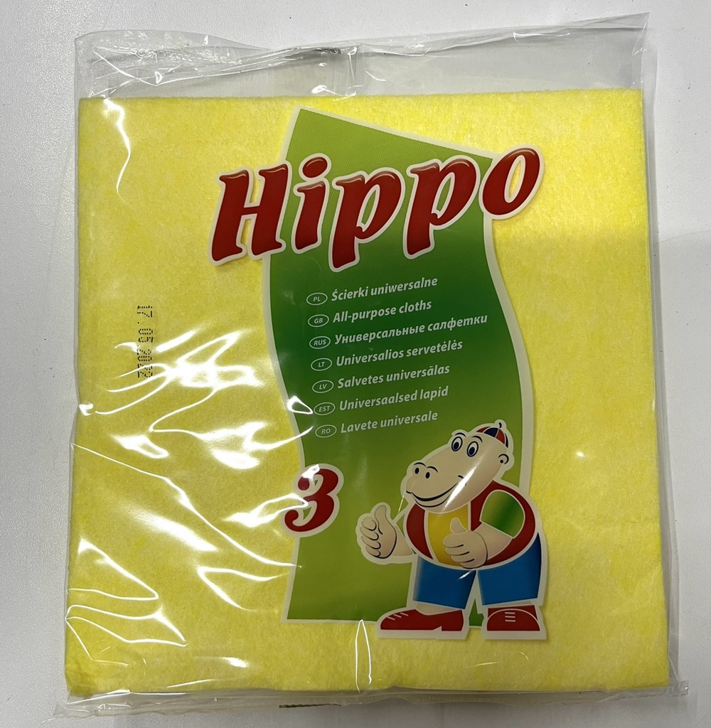 Серветка для прибирання будинку Hippo 3 шт.