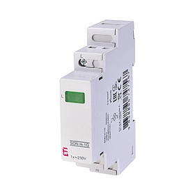 Однофазний індикатор наявності напруги SON H-1G (1x зелений LED) 2471551 ETI