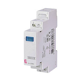 Однофазний індикатор наявності напруги ETI синій SON H-1B 1x LED 2471555