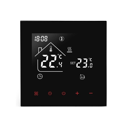 Сенсорний програмований терморегулятор теплої підлоги Led (для водяної підлоги), фото 1