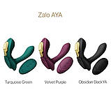 Смарт-вібратор у трусики Zalo - AYA Obsidian Black, насадка та пульт ДК - SO6649, фото 8