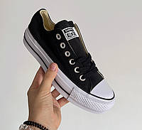 Converse All Star Low Platform Black