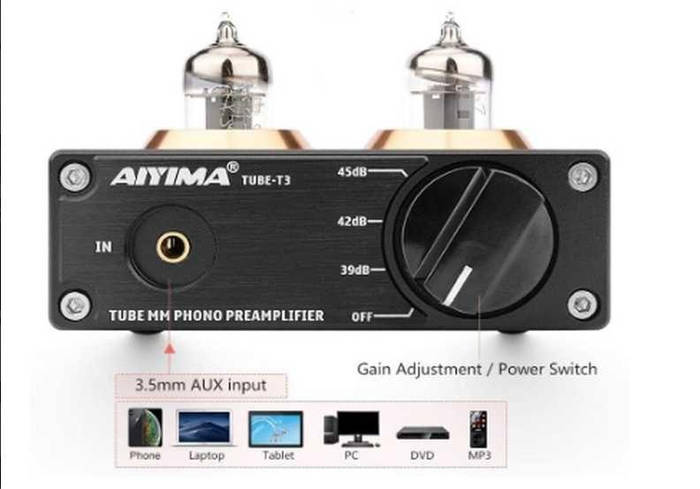 Купить Ламповый фонокорректор TUBE T3 для винилового проигрывателя ...