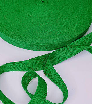 Стрічка кіперна зелена 20мм