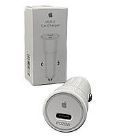 Автомобільний зарядний пристрій Apple 20W (AP1819)- білий