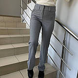 Жіночі звужені штани класичні трикотаж, фото 2
