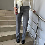 Жіночі звужені штани класичні трикотаж, фото 3