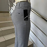 Жіночі звужені штани класичні трикотаж, фото 4