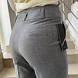 Жіночі звужені штани класичні трикотаж, фото 6