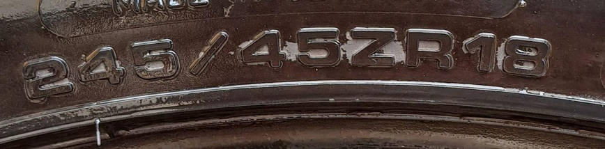 Шини бу легкові 245/45R18 DUNLOP SPORT MAXX RT 2 (літо), фото 6