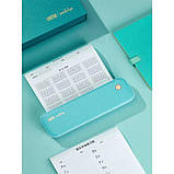 Портативний акумуляторний термопринтер Ukrmark A40GN бірюзовий, фото 4